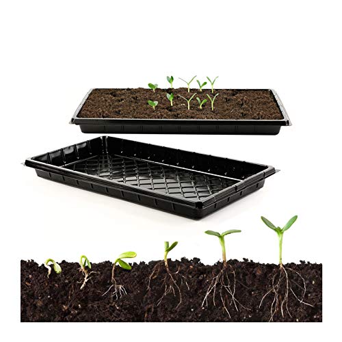 Kexle Seed Starting Plant Growing Trays - Durable Plant Germinatio...