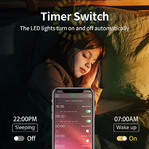 KEXU LED Lights for TV 9.84ft USB Led Strip Lights for 22-65 in TV...