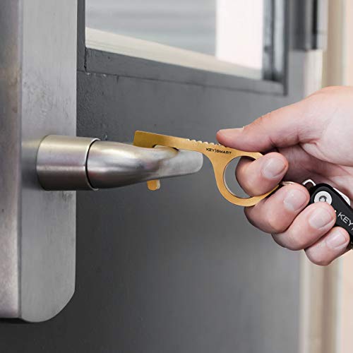 KeySmart CleanKey - Brass Hand Tool 1-pack