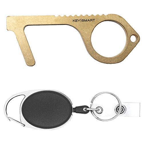 KeySmart CleanKey - Brass Hand Tool 1-pack