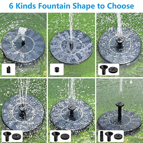 Solar Fountain Pump for Bird Bath-KFF Small Solar Powered Fountain...