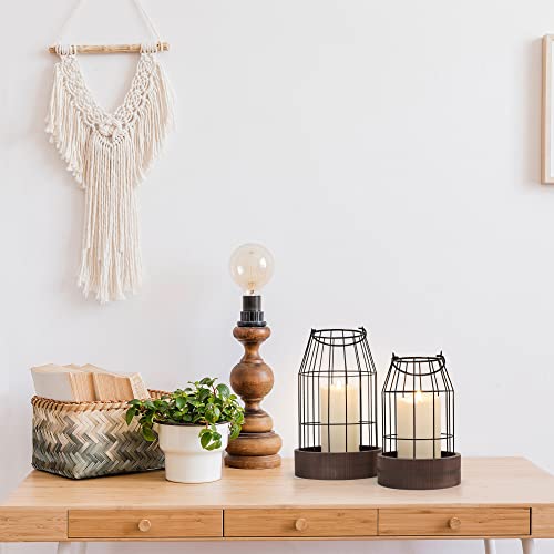 Rustic Farmhouse Lantern Decor - Stylish Decorative Lanterns for Y...