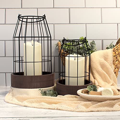 Rustic Farmhouse Lantern Decor - Stylish Decorative Lanterns for Y...