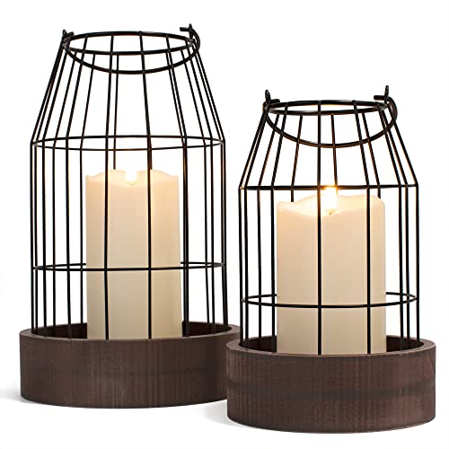 Rustic Farmhouse Lantern Decor - Stylish Decorative Lanterns for Y...