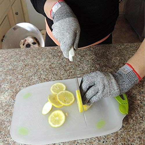Cut Resistant Gloves with High Performance Food Grade Level 5 Prot...