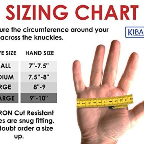 Cut Resistant Gloves with High Performance Food Grade Level 5 Prot...