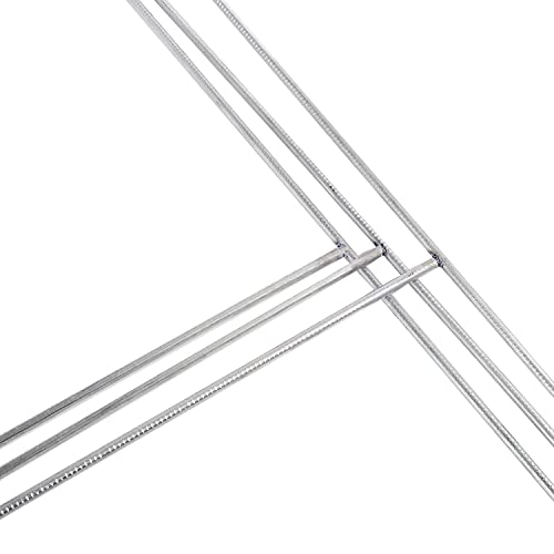 Kichwit 3 Pack Blank Yard Signs with Stakes, 15.8 x 11.8 Inches, W...