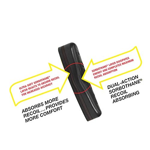 Kick-EEZ Grind to Fit Recoil Pad Dual Action Sporting Clay 1 7/8 ...