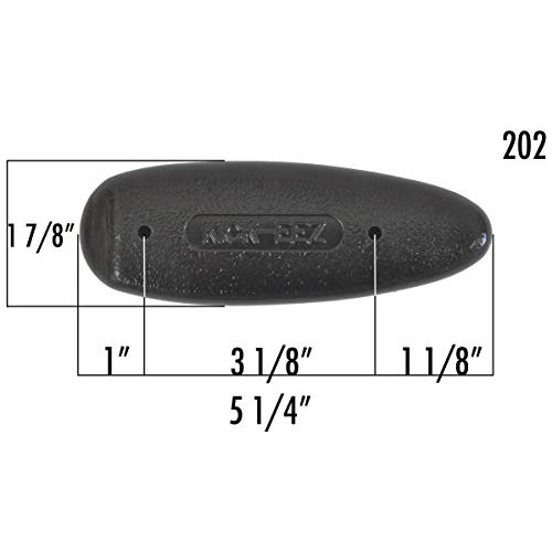 Kick-EEZ Grind to Fit Recoil Pad Sporting Clay Black 2 X 5 5/8 X...