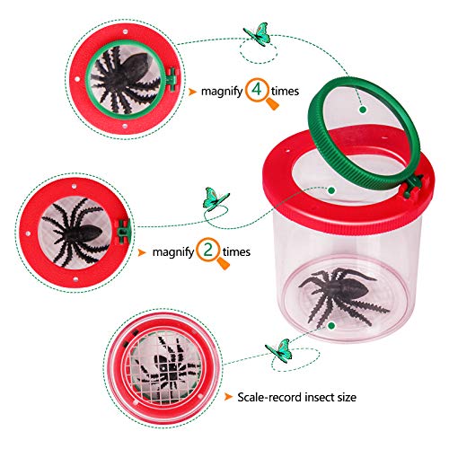 KIDCHEER Outdoor Explorer Kit & Bug Catcher Kit with Binoculars, C...