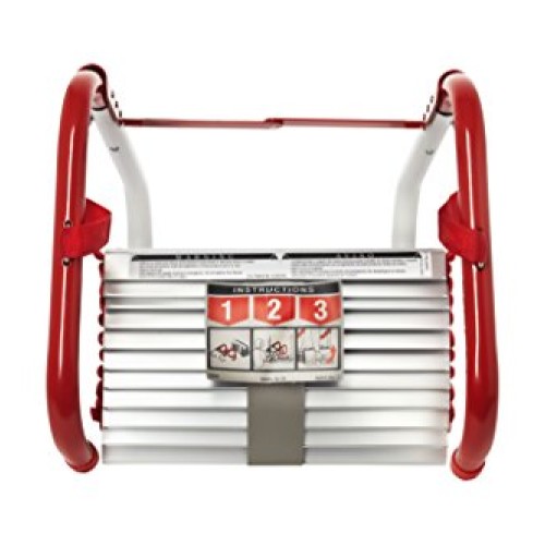 Kidde KL-2S Two-Story Fire Escape Ladder with Anti-Slip Rungs, 13-...