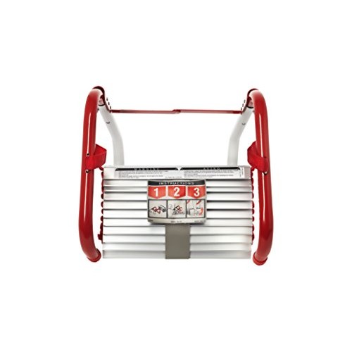 Kidde KL-2S Two-Story Fire Escape Ladder with Anti-Slip Rungs, 13-...