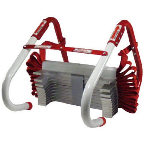 Kidde KL-2S Two-Story Fire Escape Ladder with Anti-Slip Rungs, 13-...