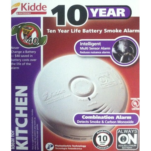Kidde P3010-K-CO Battery-Operated Combination Carbon Monoxide and ...