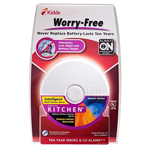 Kidde P3010K-CO Battery-Operated Combination Carbon Monoxide and S...