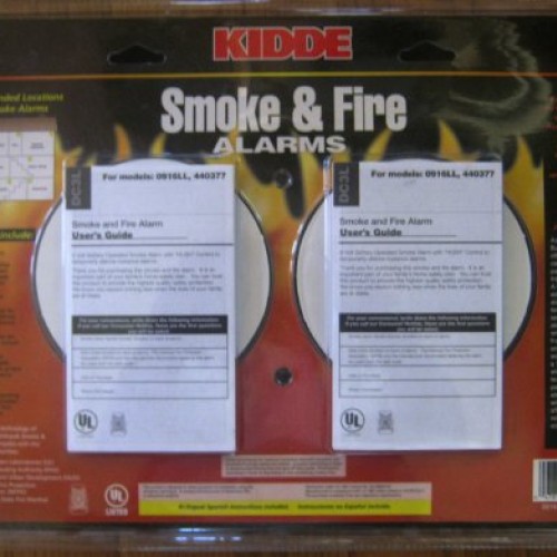 Kidde Smoke & Fire Alarm - 2 Pack