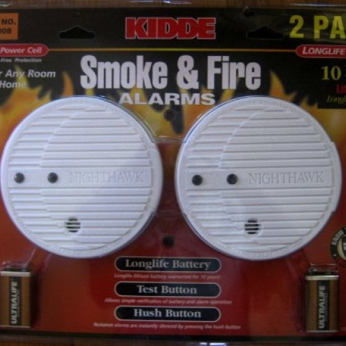 Kidde Smoke & Fire Alarm - 2 Pack