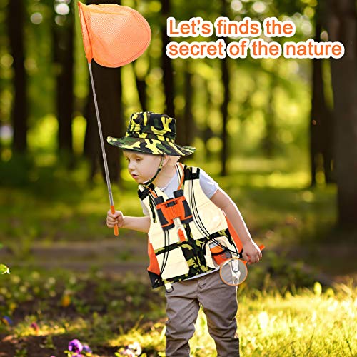 KiddiTouch Kids Explorer Kit 18pcs, Kids Outdoor Exploration Kit w...