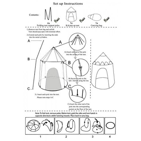 KIDDYCOLOR Tent for Boys or Girls – Astronaut Space Tents, Rocket ...