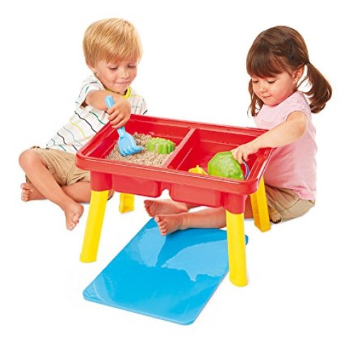 Kidoozie Sand ‘n Splash Activity Table with Storage Compartment an...