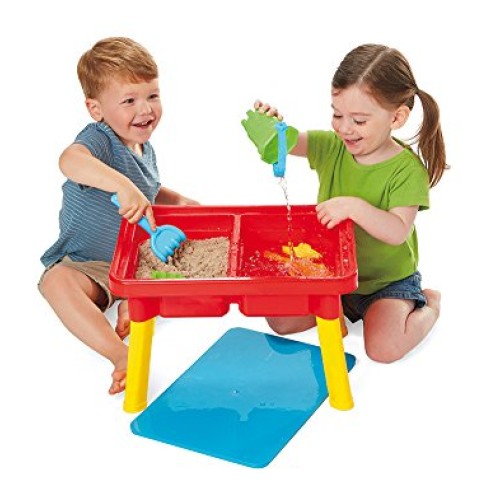 Kidoozie Sand ‘n Splash Activity Table with Storage Compartment an...