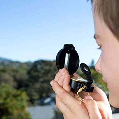 Adventure Kidz Outdoor Exploration Kit, Yellow Backpack, Binocular...