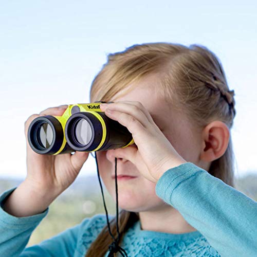 Adventure Kidz Outdoor Exploration Kit, Yellow Backpack, Binocular...