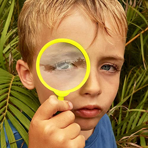 Adventure Kidz Outdoor Exploration Kit, Yellow Backpack, Binocular...