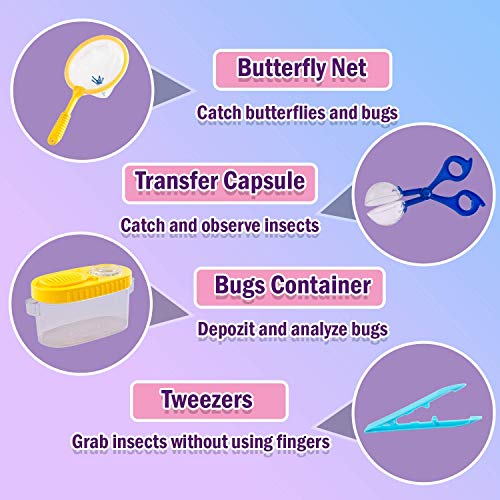 Kidz Xplore-Outdoor Explorer Set, Bug Catching Kit, Nature Explora...
