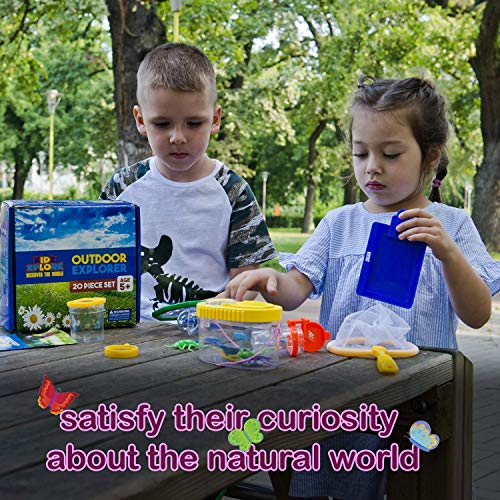 Kidz Xplore-Outdoor Explorer Set, Bug Catching Kit, Nature Explora...