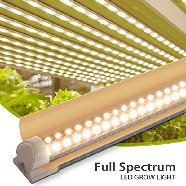 LED Grow Light Stirp, 4ft T8 Grow Light Fixture, 336W8×42W Full ...