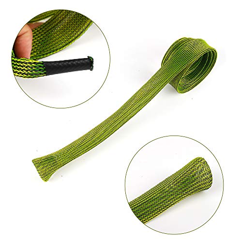 12Pcs Rod Sock Fishing Rod Sleeve Rod Cover Braided Mesh Rod Prote...