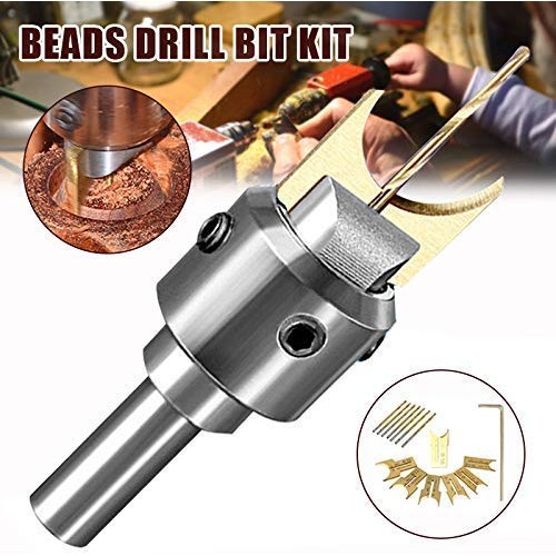 Hand Drill Bits,Beads Drill Bit Wooden Bead Maker,Milling Cutter S...