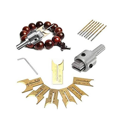 Hand Drill Bits,Beads Drill Bit Wooden Bead Maker,Milling Cutter S...