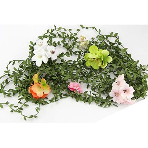 Leaf Ribbon 20 Yard/60 Feet Roll1 inch Width/Green