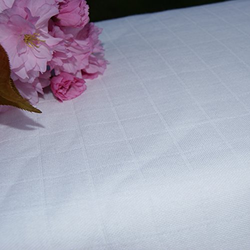 Bamboo Muslin Fabric Gauze, Swaddle Certified Organic, by The Yard