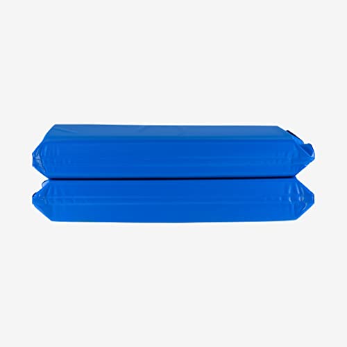 KinderMat, 1.5 Inch Thick, 4-Section Rest Mat, Red/Blue, Great for...