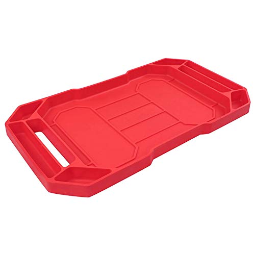 Kindlyperson Slip-Resistant Soft Silicone Tool Storage Tray, Porta...