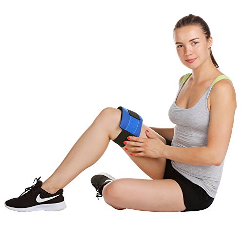 Ice Pack Wrap with Elastic Strap by Kinetic Labs - Hot Cold Gel Pa...