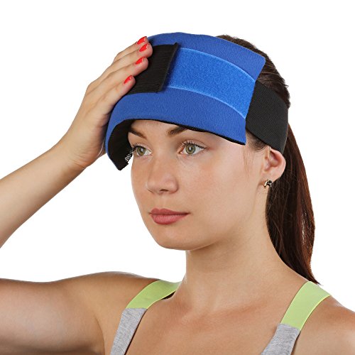 Ice Pack Wrap with Elastic Strap by Kinetic Labs - Hot Cold Gel Pa...