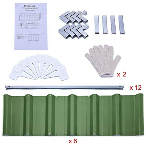 KING BIRD Extra-Thick 2-Ply Reinforced Card Frame Raised Garden Be...