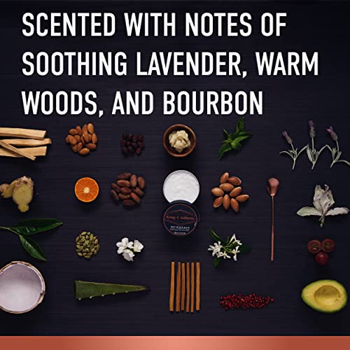 King C. Gillette Soft Beard Balm, Deep Conditioning with Cocoa But...