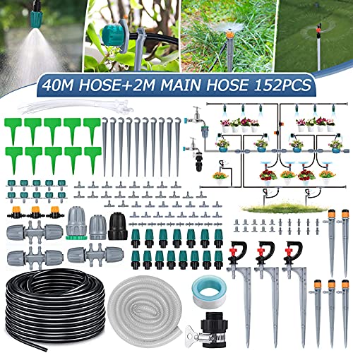 king do way Micro Drip Irrigation Kit Garden Irrigation System wit...