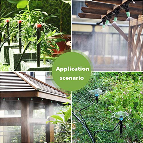 Micro Drip Irrigation Kit,king do way 42m/138ft Garden Irrigation ...