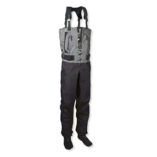 KING-QPROOF Zippered Chest Waders Fly Fishing Stockingfoot Waders ...