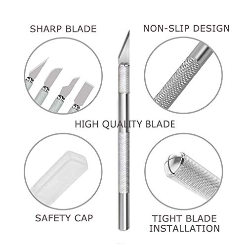 Art Carving Craft Knife,Cutting Tools Crafts,Including 2 Sizes Kni...