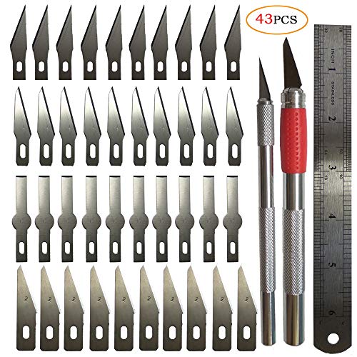 Art Carving Craft Knife,Cutting Tools Crafts,Including 2 Sizes Kni...