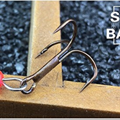 kingforest 10pcs Fishing Lures Spinnerbait for Bass Trout Salmon W...