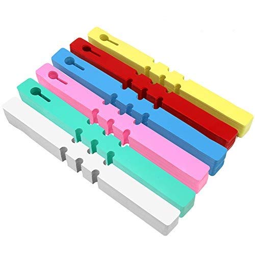 120 Pcs 6 Colors Plastic Plant Labels Plant Hanging Tree Tags Nurs...