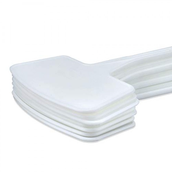 30 Pcs Plastic Plant T-Type Tags Nursery Garden Labels Durable Pla...